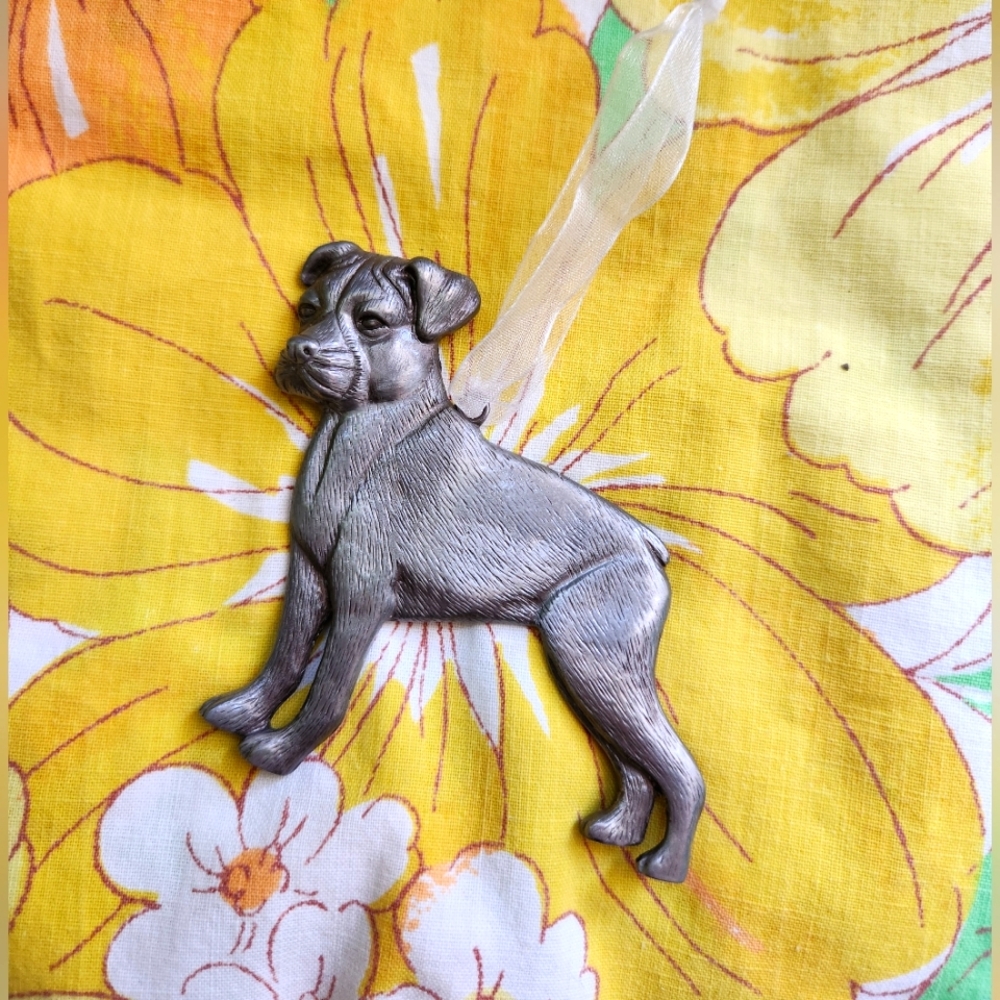 Metal Dog Keepsake Ornament